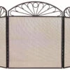 FireUp - Fireplace Accessories - 3 Fold Pattern Design Firescreen