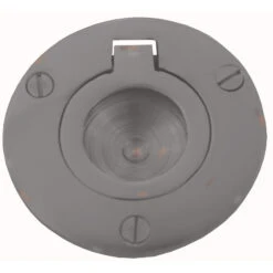 Domino Brass - Flush Ring Pull - Round (2 Sizes) -Deals Windsor Restorations Store 2b3f33 e9c609f541c54de4a351662579d8f15bmv2