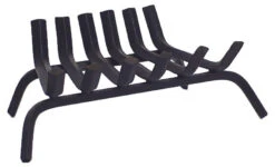 FireUp - Fireplace Accessories - Steel Fire Grates (3 Sizes)