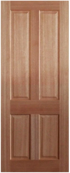 Solid Interior Door - Colonial 4 Panel Design SP-4COL
