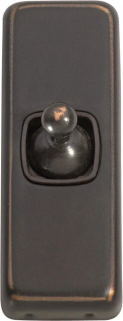 TradCo - 1 Gang Architrave Toggle Switch H82xW30mm