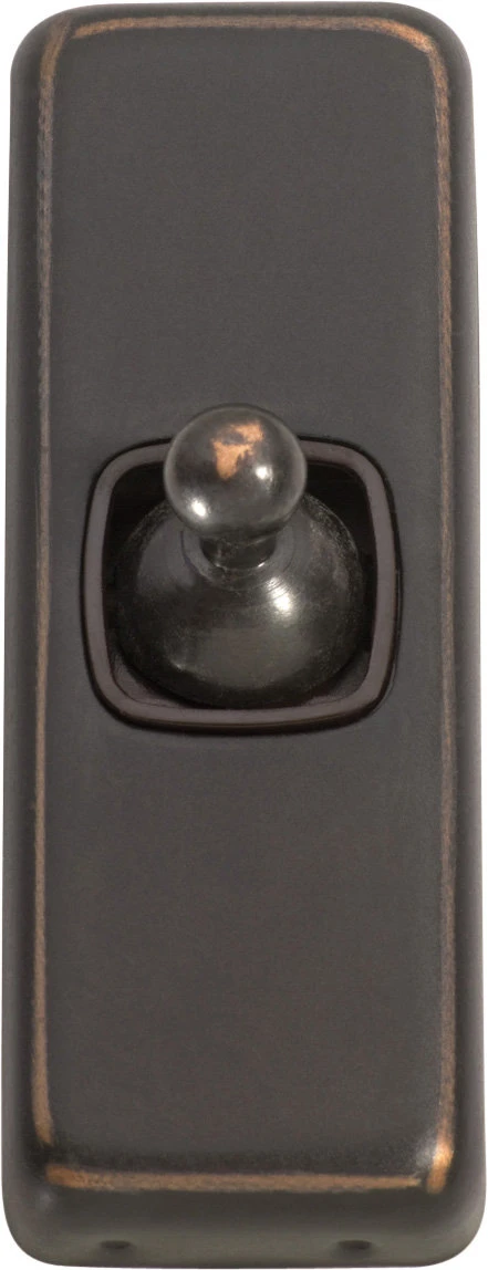 TradCo - 1 Gang Architrave Toggle Switch H82xW30mm 1 TradCo - 1 Gang Architrave Toggle Switch H82xW30mm