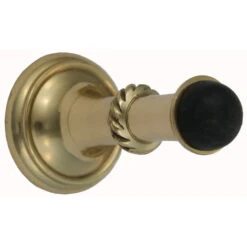 Domino Brass - Georgian Rope Door Stop P75xD43mm