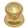 Superior Brass - Centre Door Knob - Classic D85mm