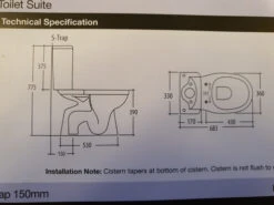 RAK Bathware - Kingston - Close Coupled Toilet Suite -Deals Windsor Restorations Store 2b3f33 f8f741522aab438a859bf6b9892a6886mv2