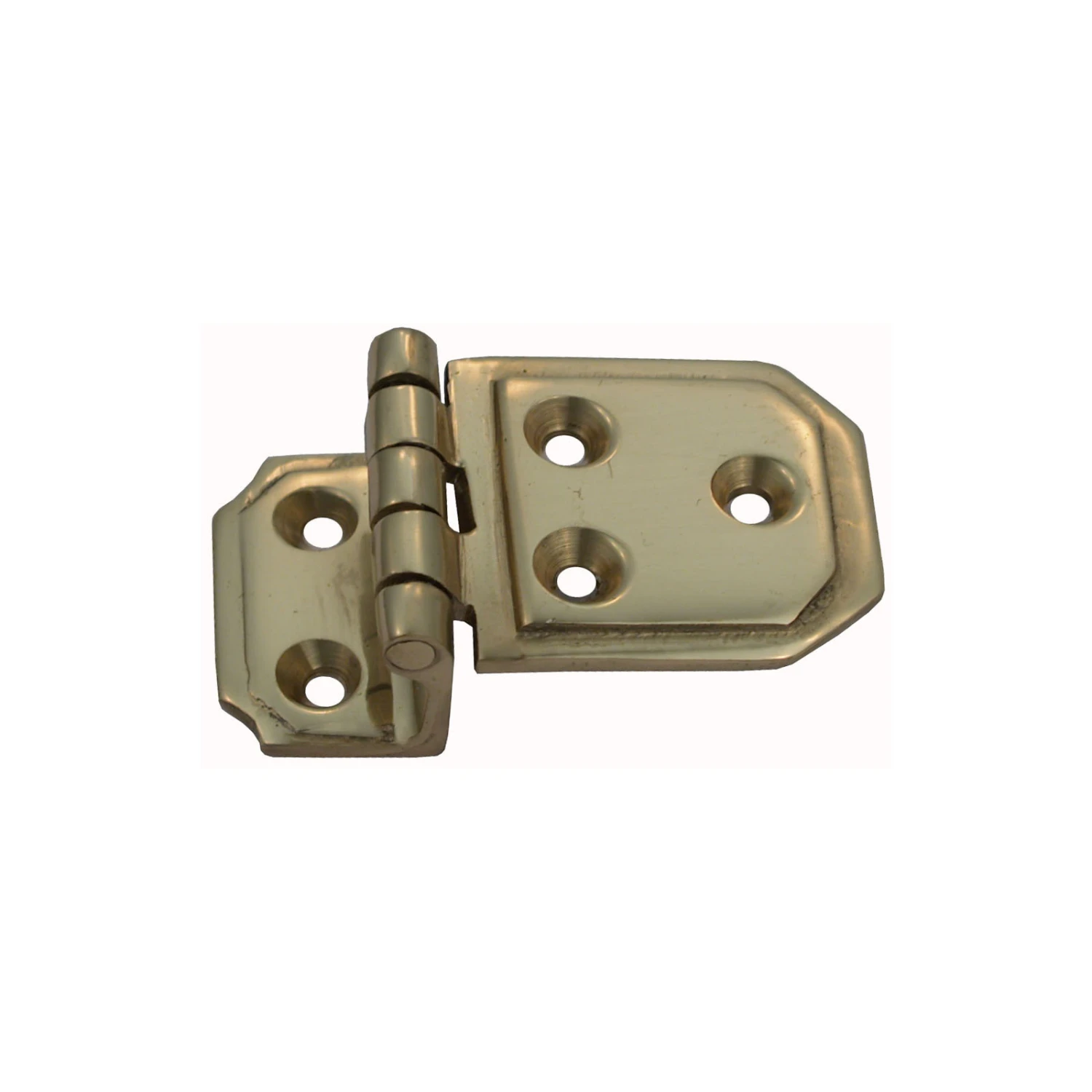 Domino Brass - Squared Offset Cabinet Hinge H29xW50mm 2 Domino Brass - Squared Offset Cabinet Hinge H29xW50mm - Image 2