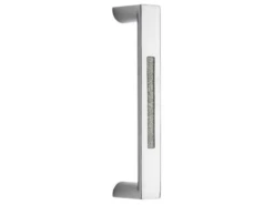 Frascio - Tuke Glass Insert Door Pull Handle L214mm
